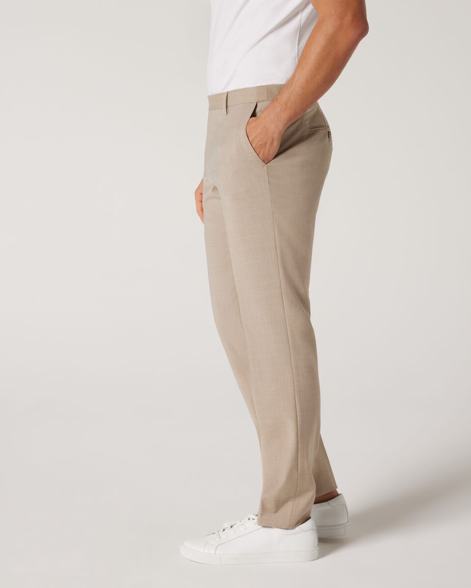 Slim Stretch Wool Blend Tailored Pant